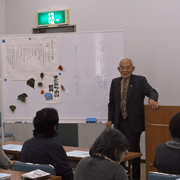 金子さんによる講演の様子です。