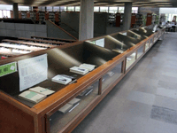 展示コーナーの様子です。